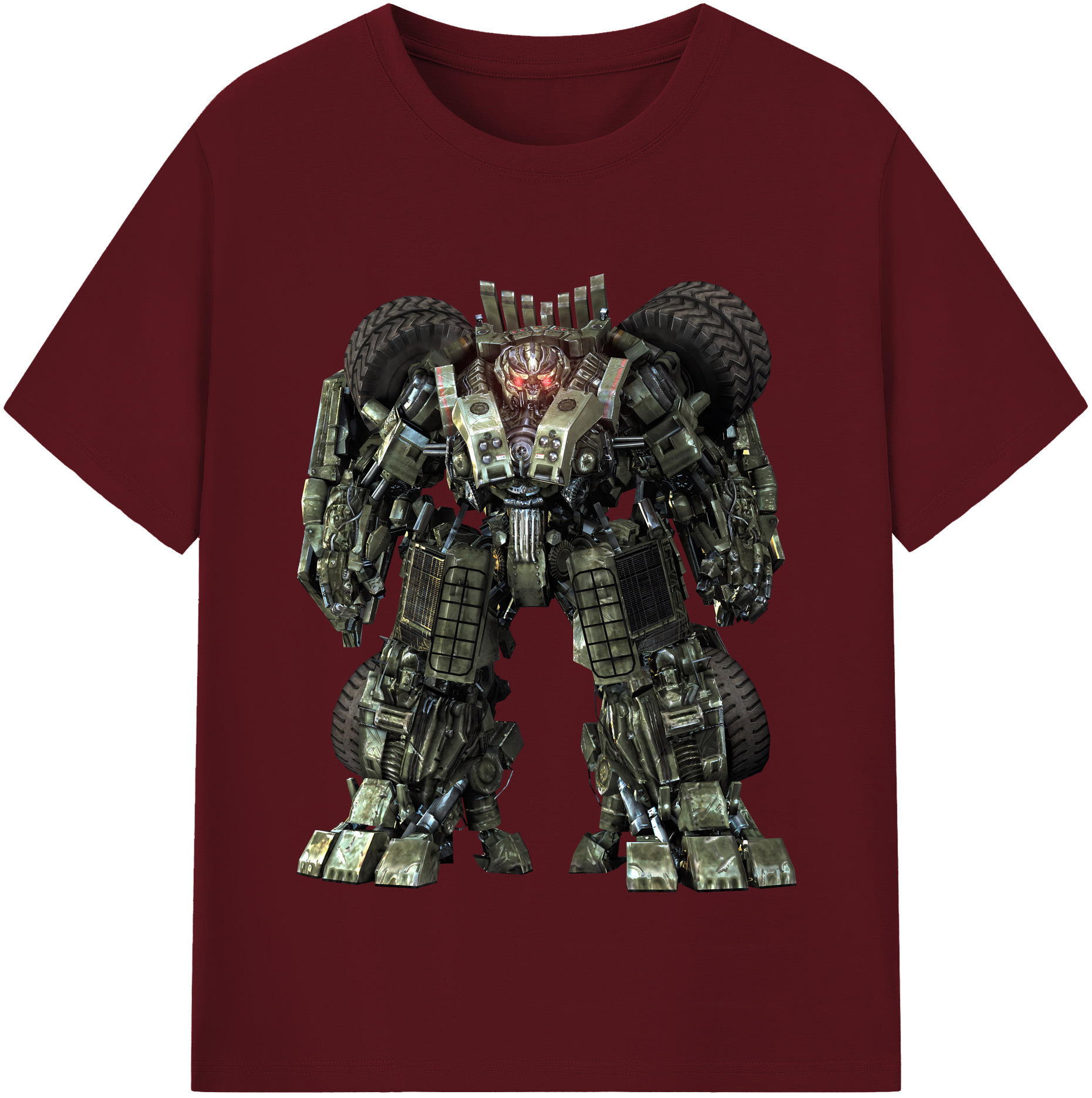 （画像用） Transformers トランスフォーマー 綿100％半袖Tシャツ（フロントプリント）